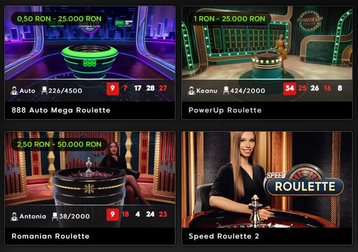 888casino Live Casino