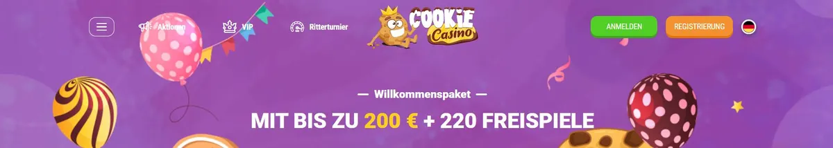Cookie Casino Willkommensangebot