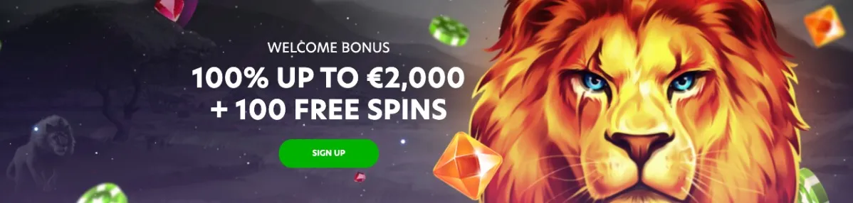 Lion Spin Casino tervetuliaisbonus