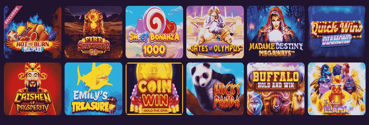 Les Jeux Proposés Sur le Casino Fortune Coins