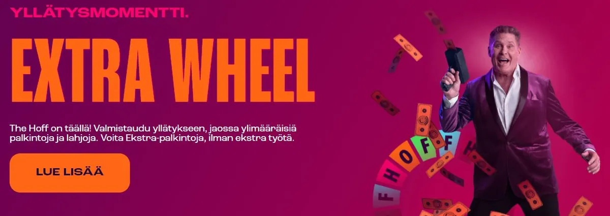 Wheelz Casino Ekstra wheel