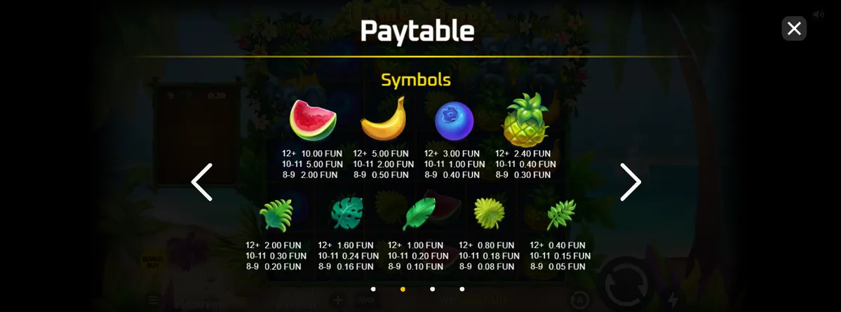 lime time paytable