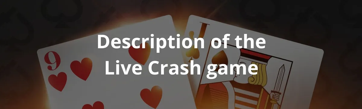 Description of the live crash game