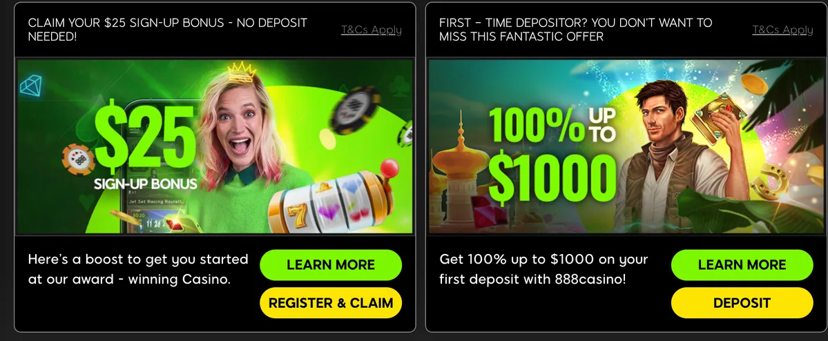 888 Casino Promotions