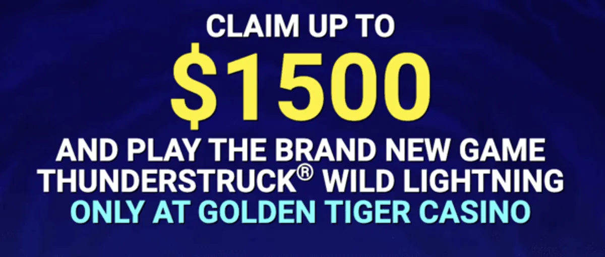 Golden tiger welcome bonus