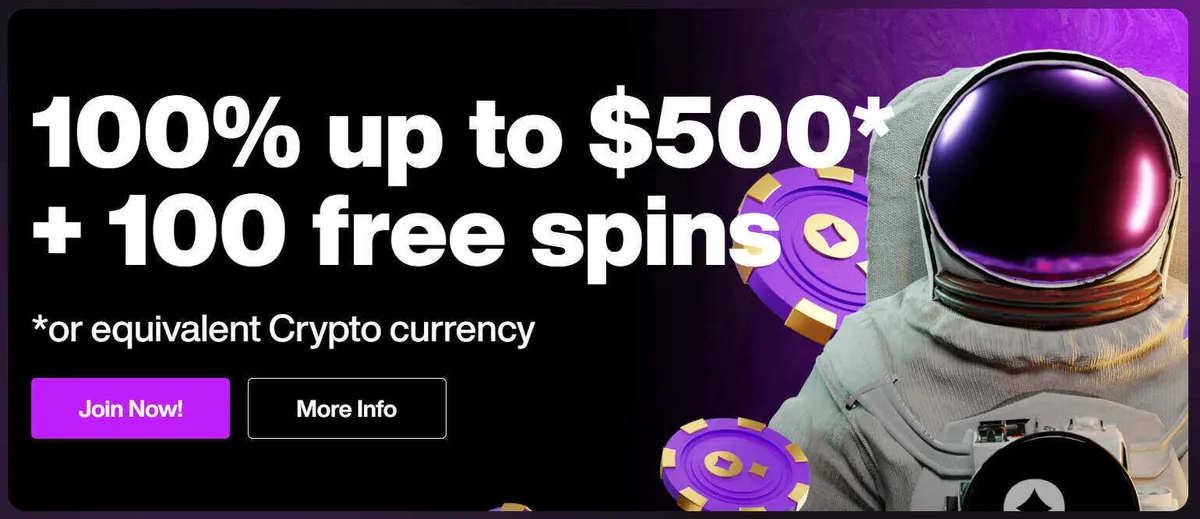 Is there a new player bonus at JustCasino.io?