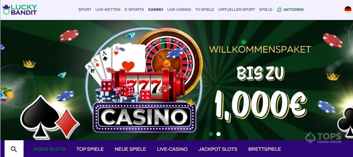 Lucky Bandit Casino Bonus