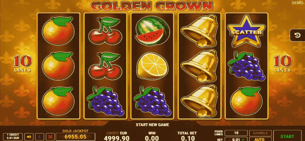 Base Gameplay in Golden Crown