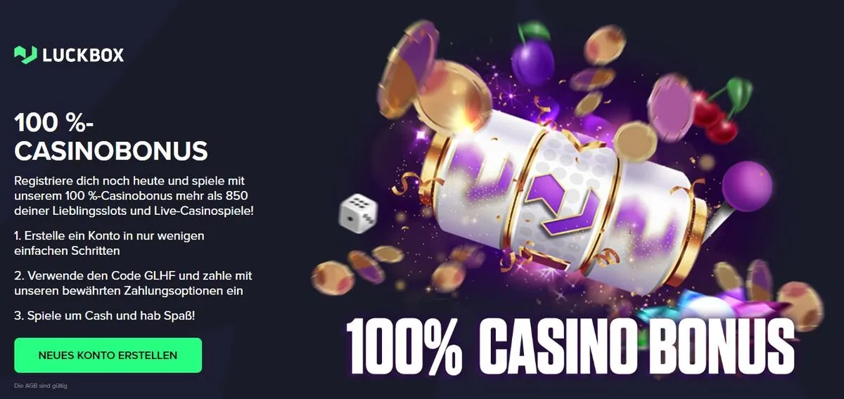 Luckbox Casino Österreich Willkommensangebot