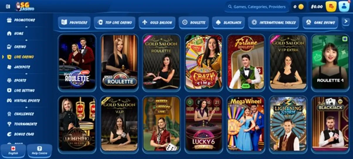 Raise the stakes with live casino titles