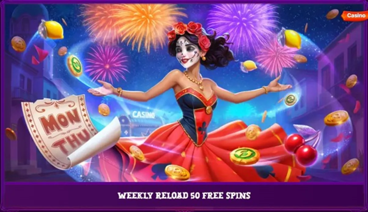 Duospin Casino weekly reload bonus