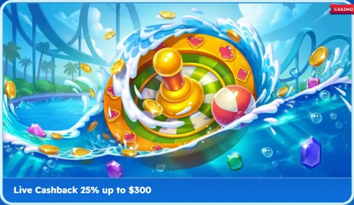 Spinfest live casino cashback