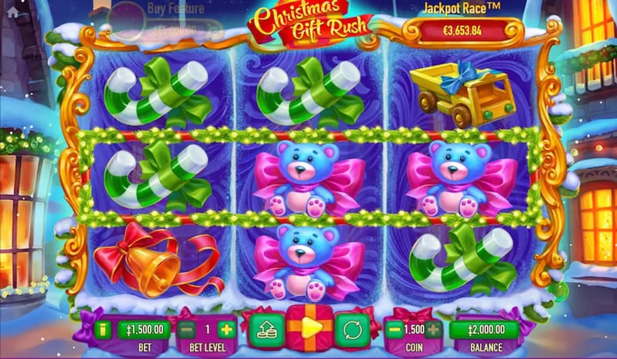 おすすめクリスマススロット　クリスマスギフトラッシュ