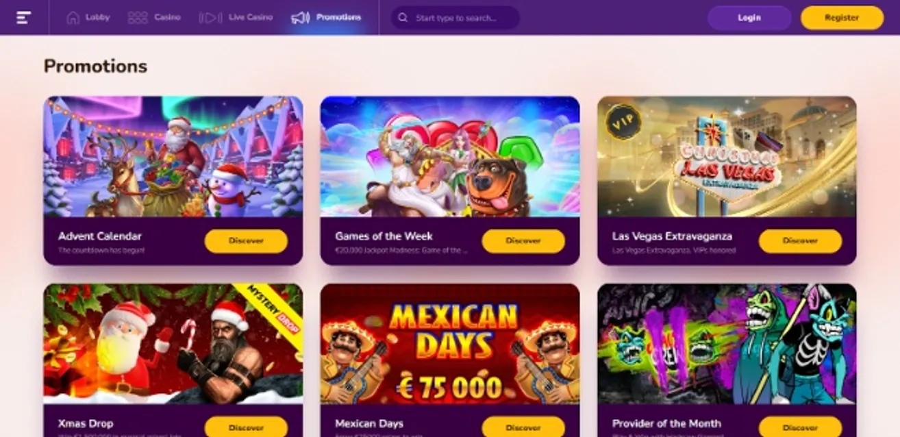 Bonuses at Wild Sultan Casino