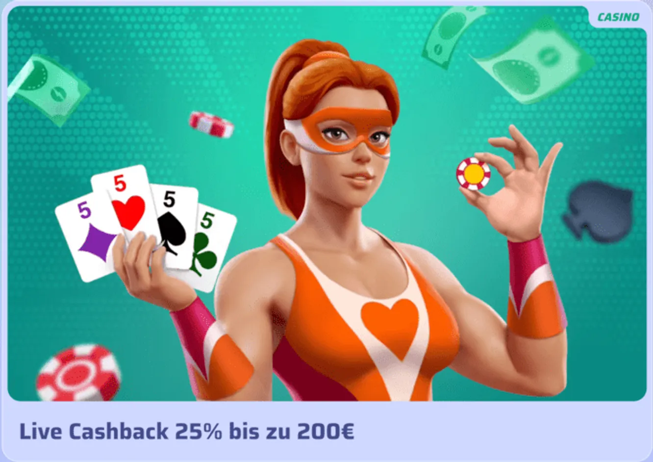 Spinrollz Live Casino Cashback