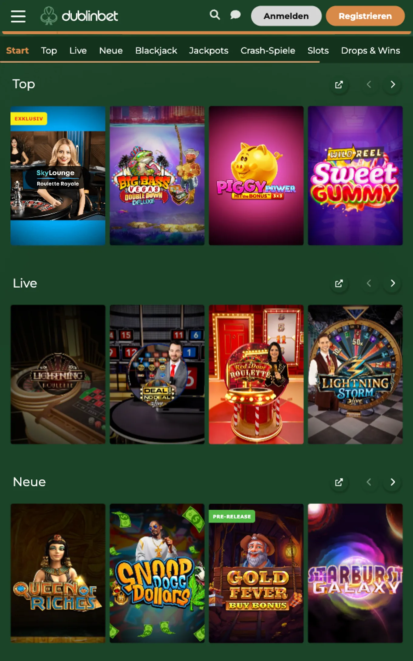 Dublinbet Casino Slots