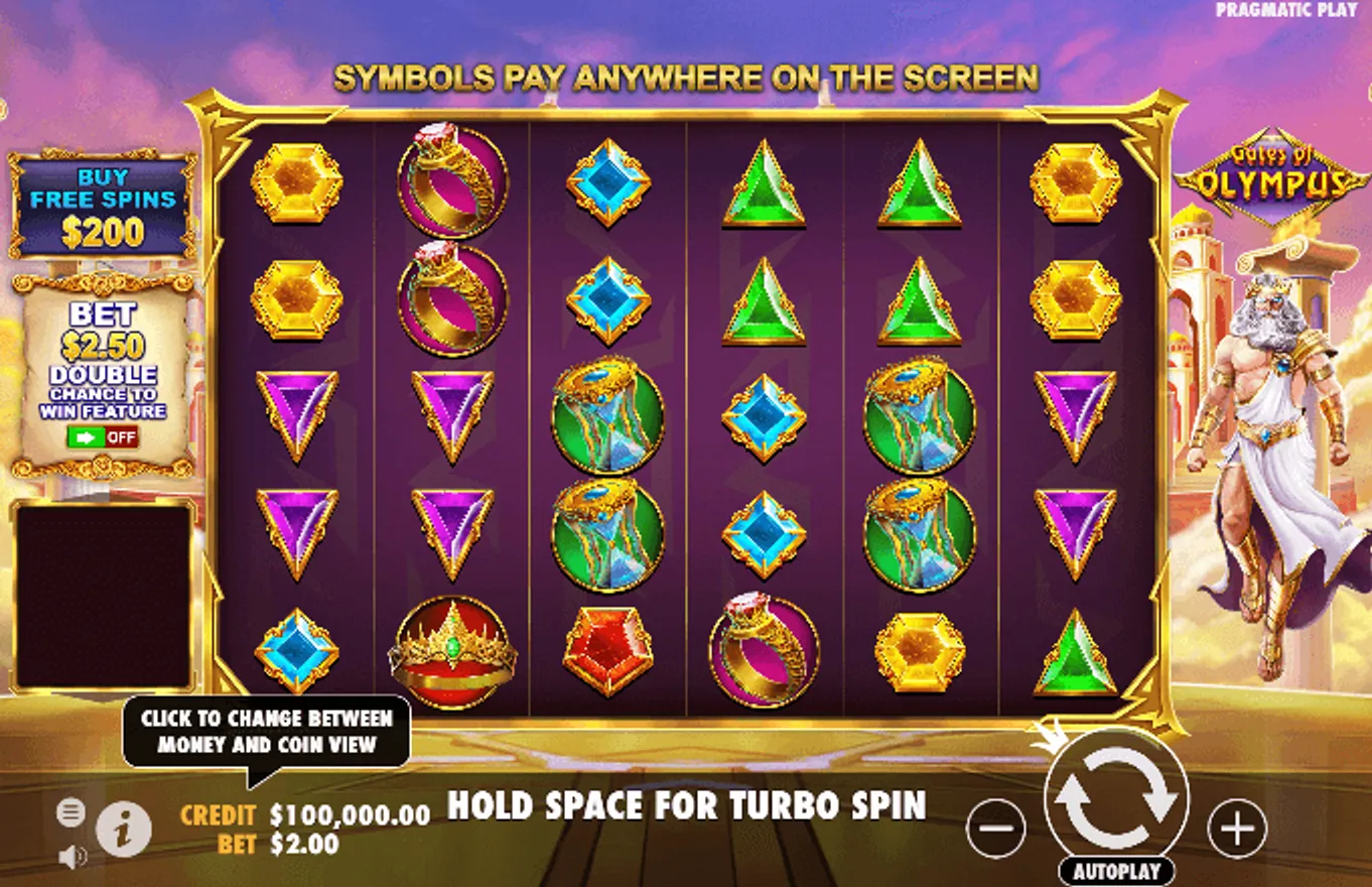 Bonus e free spins di gates of olympus