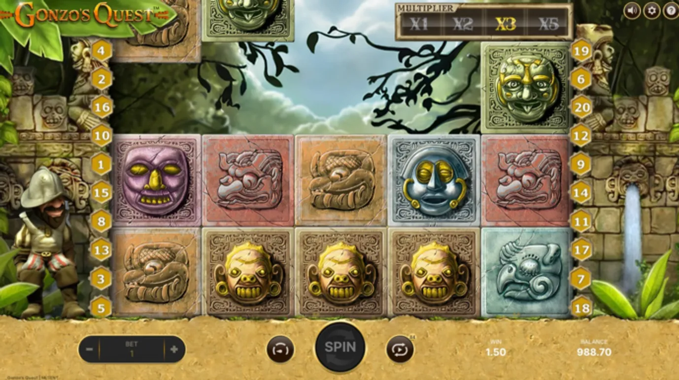 Gonzo's Quest Avalanche Multipliers