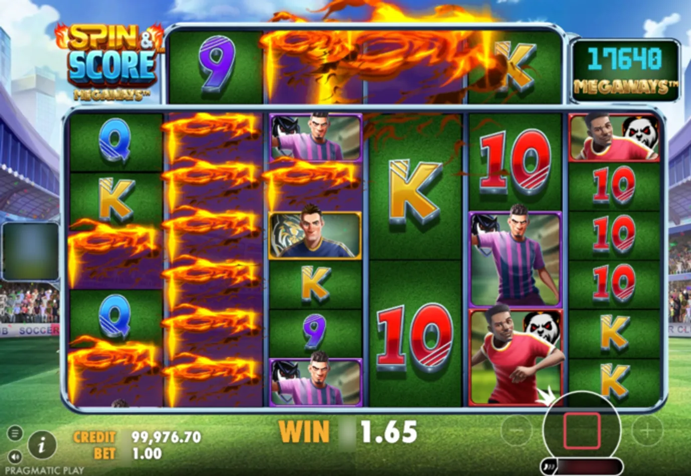 Spin & Score Megaways Slot Wild Testing