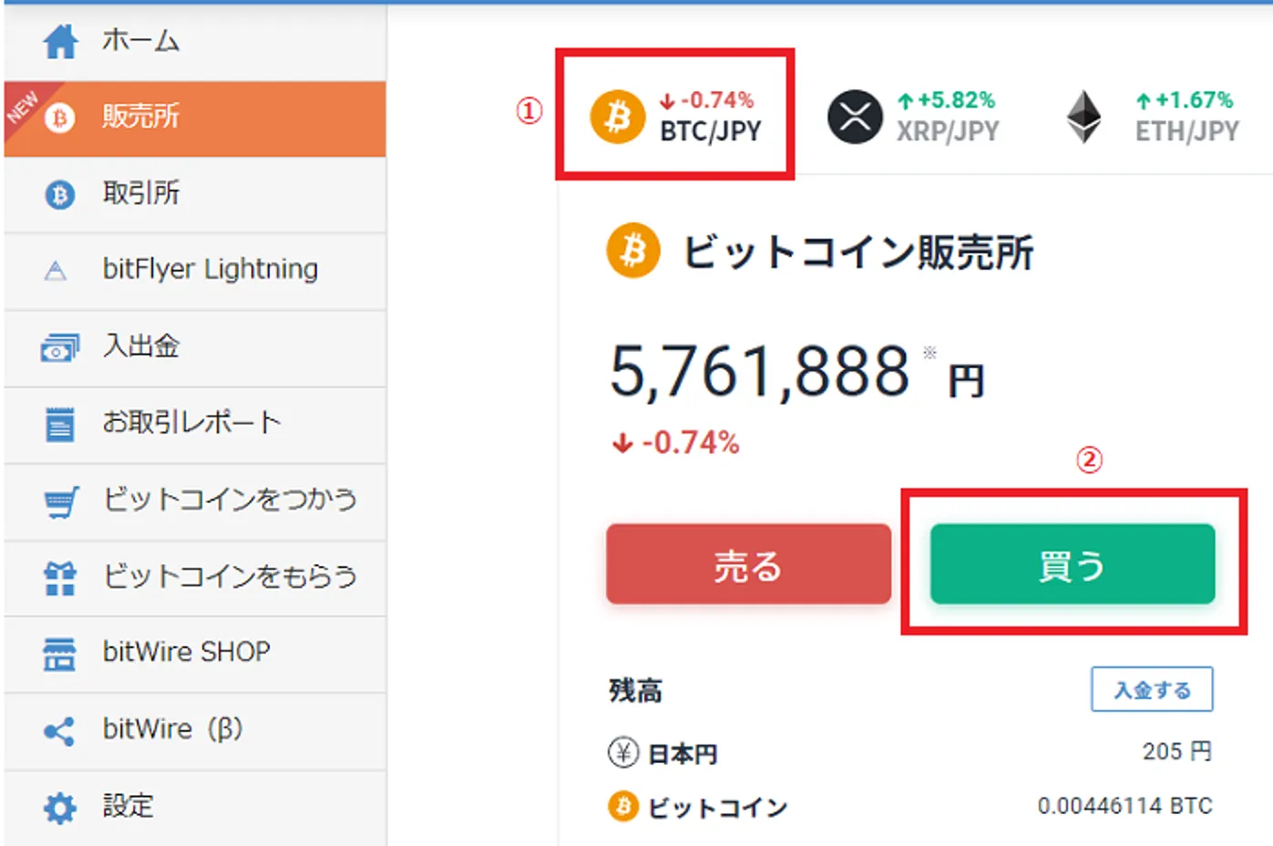 ビットコイン購入方法-3