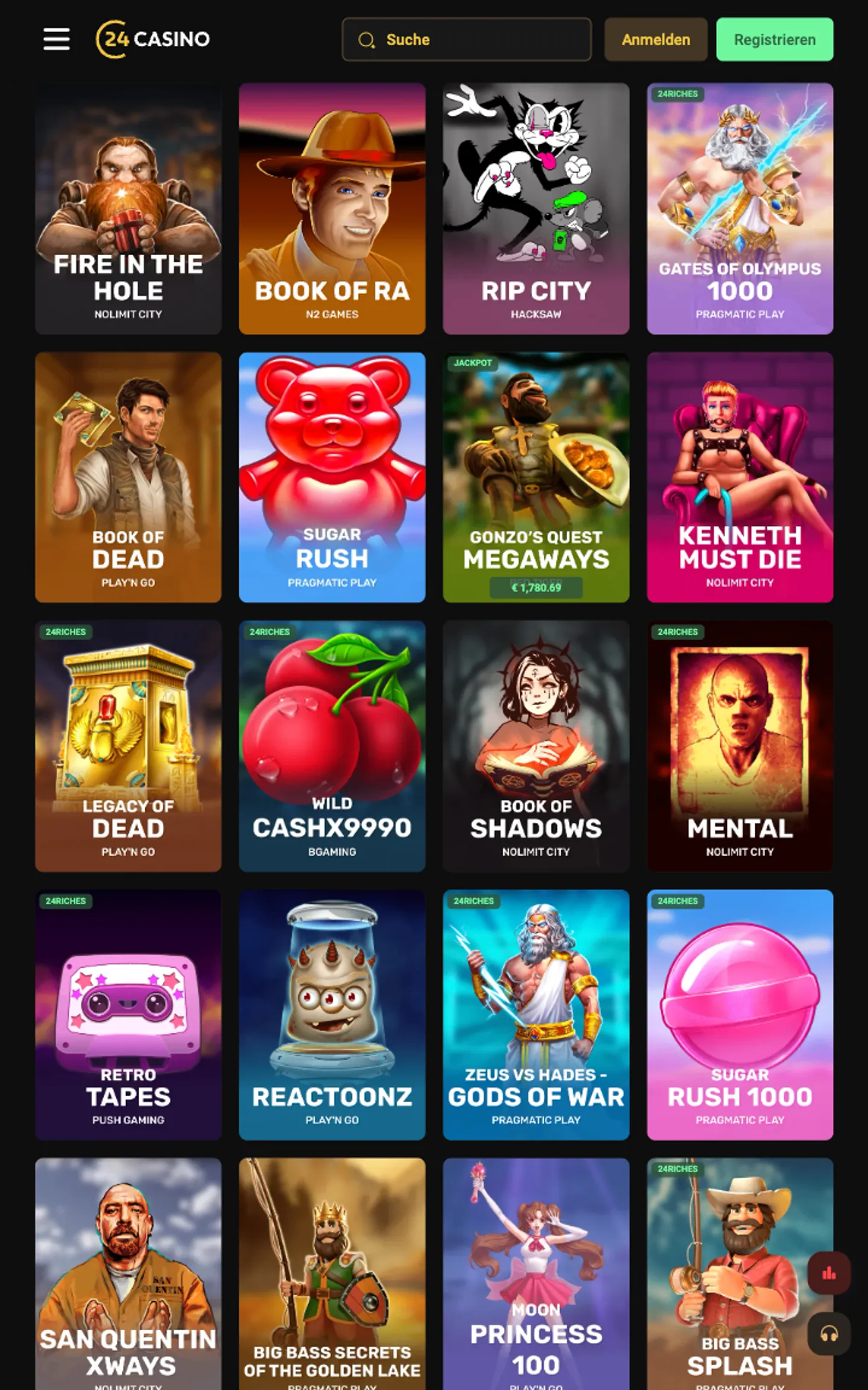 24 Casino Slots