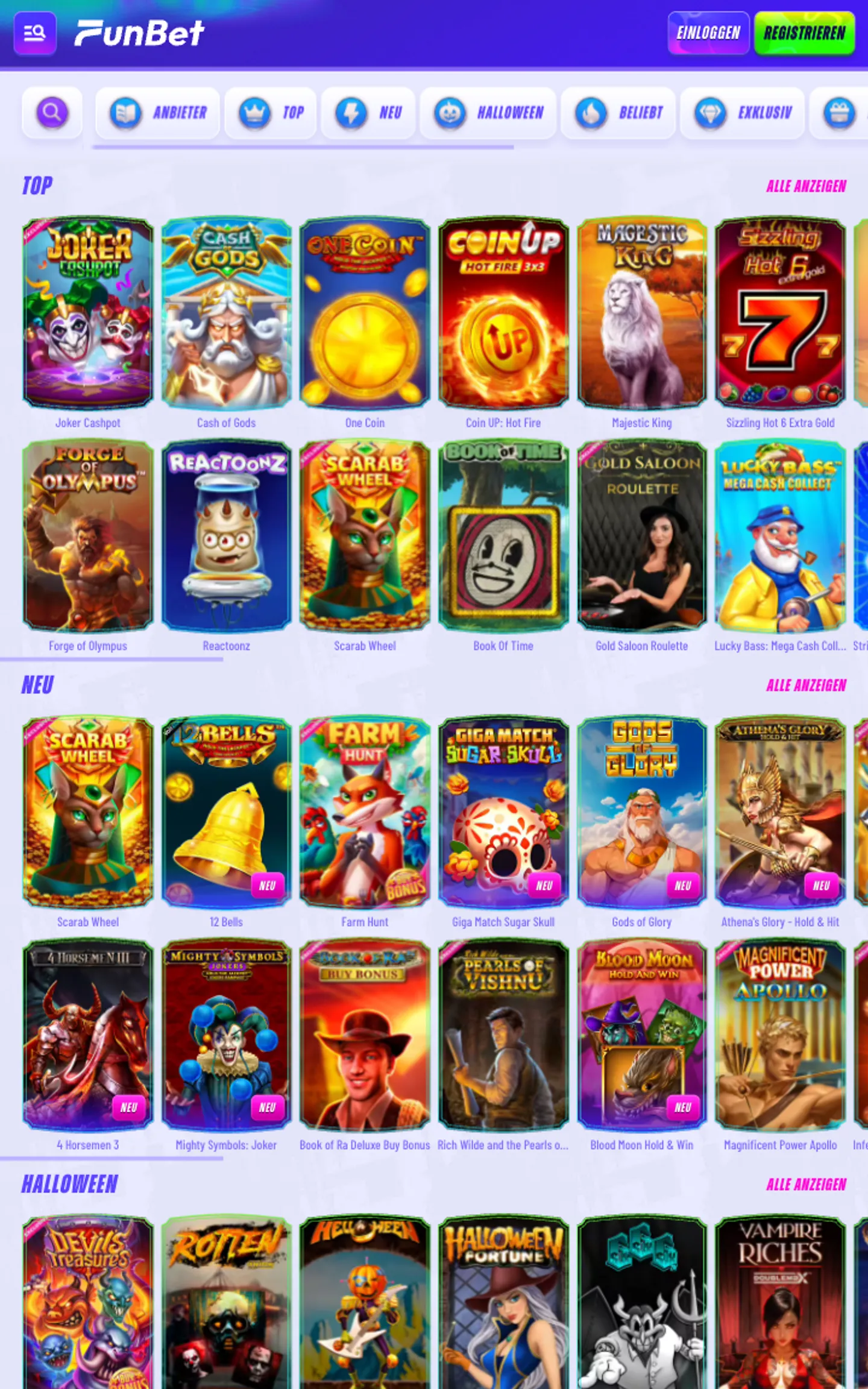 Funbet Casino Slots