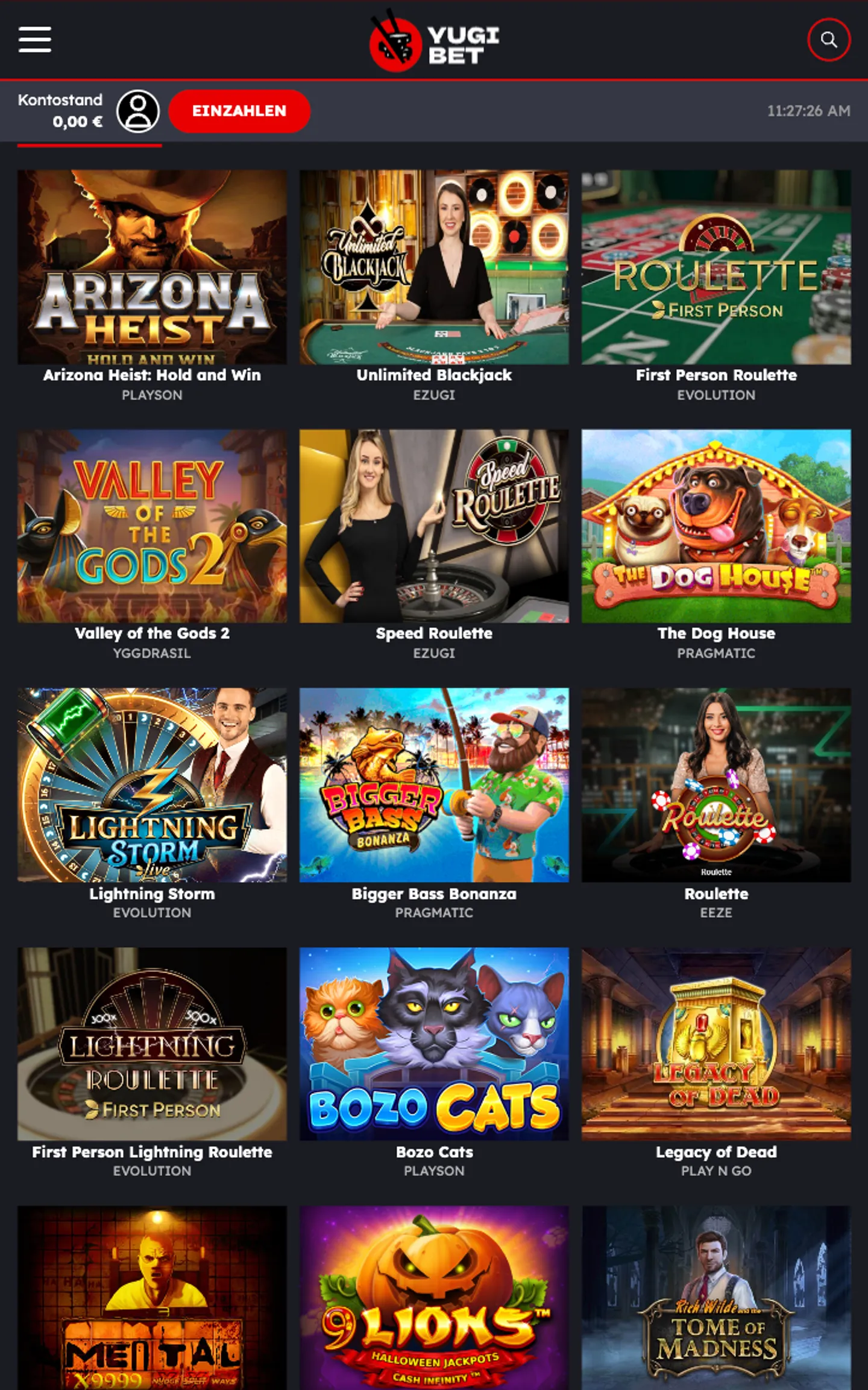 Yugibet Casino Slots