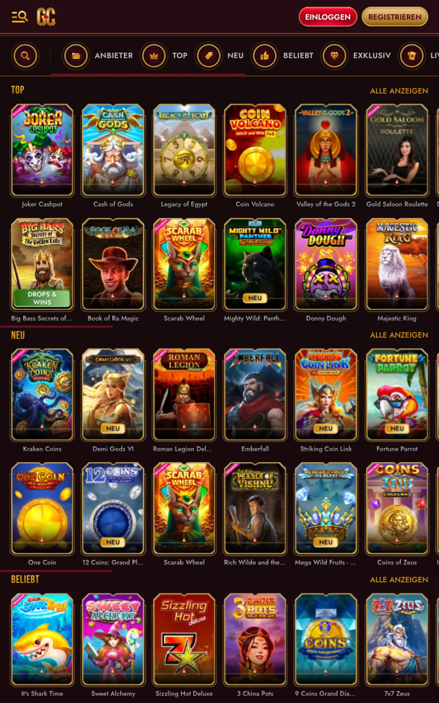 GrandClub Casino Slots