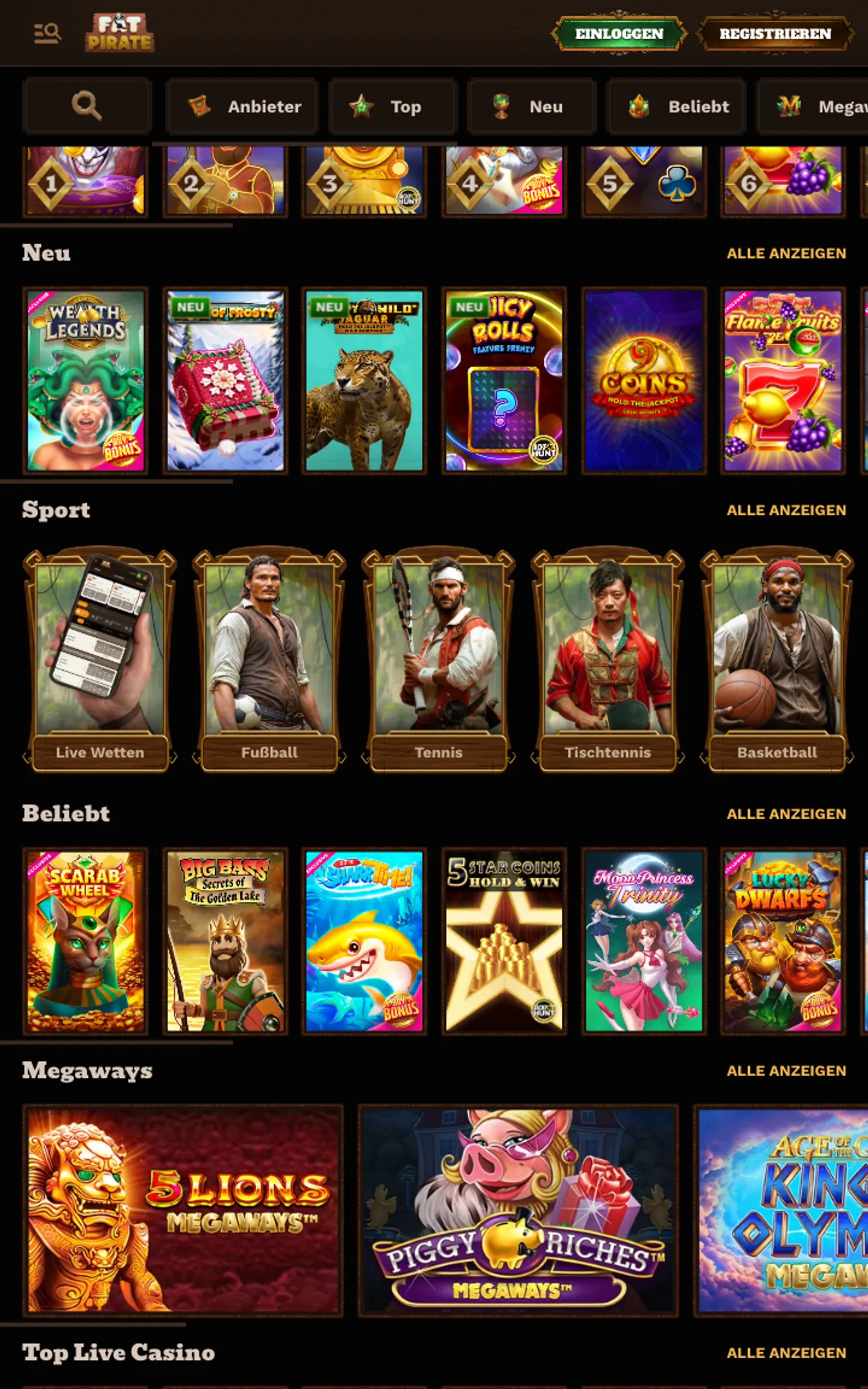 FatPirate Casino Slots