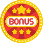 Bonus logo rood