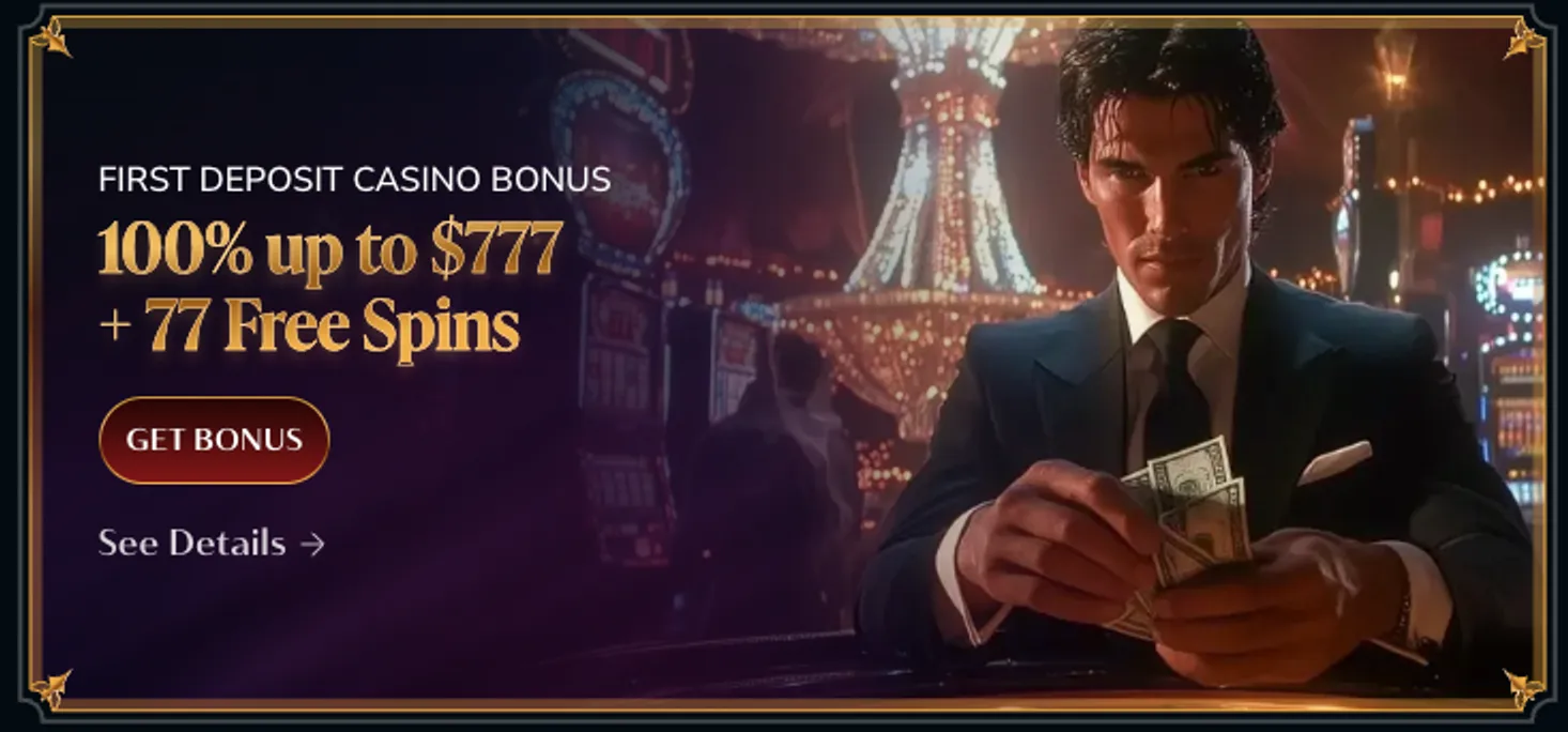 VIP Casino first deposit bonus