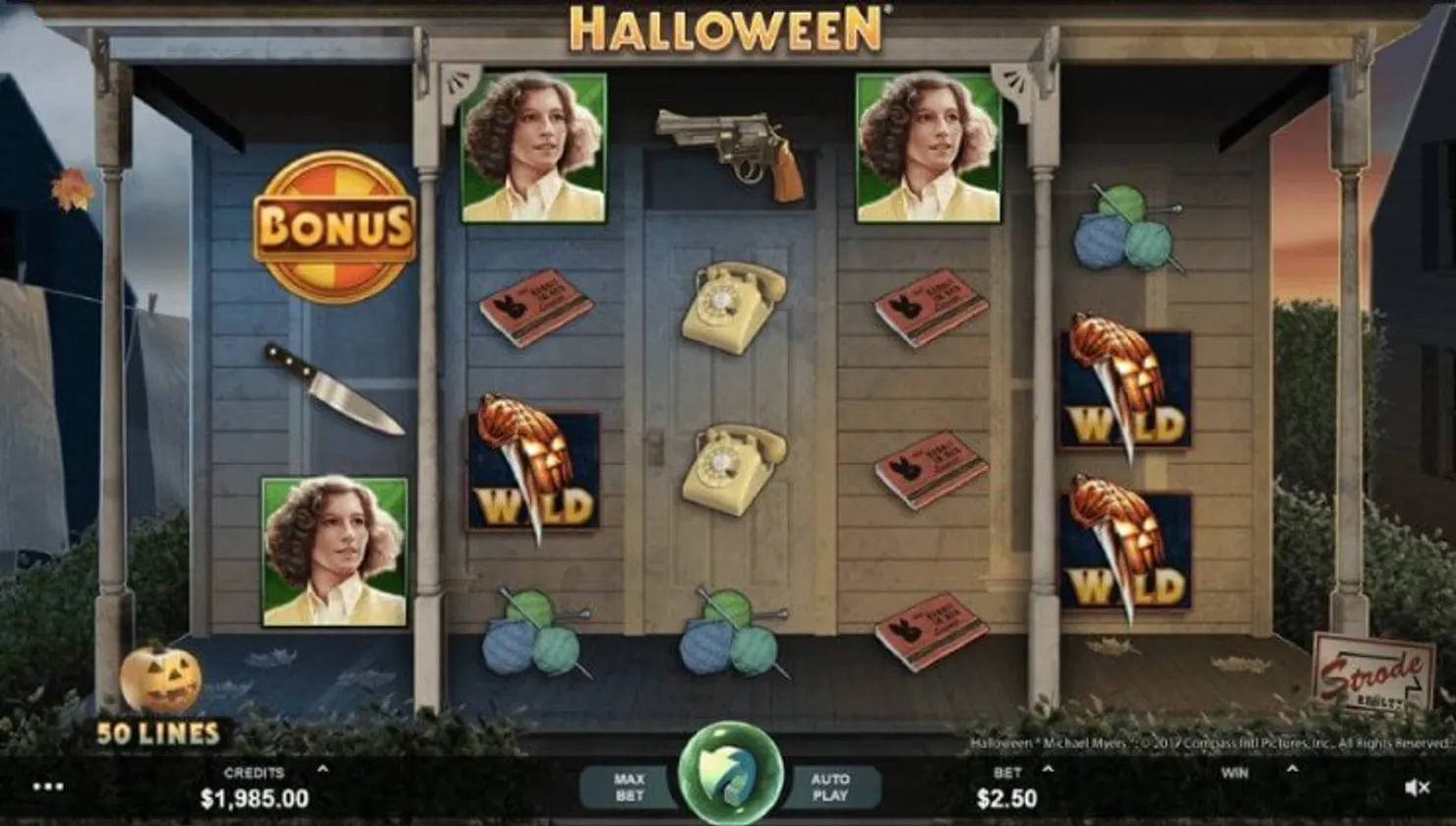 The Halloween online slot from Microgaming