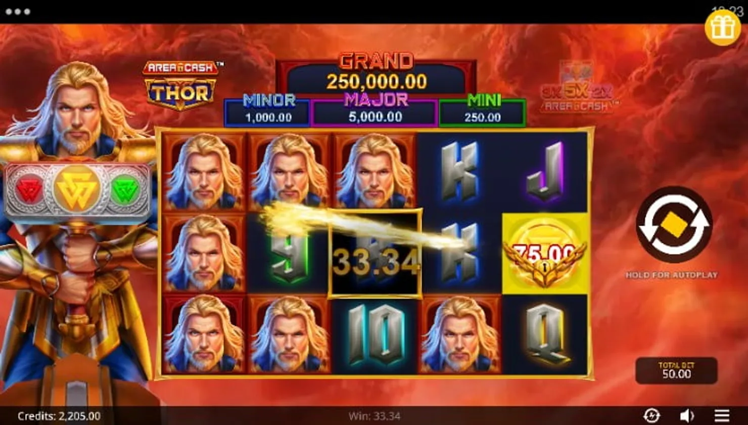 Area cash thor Screenshot 2