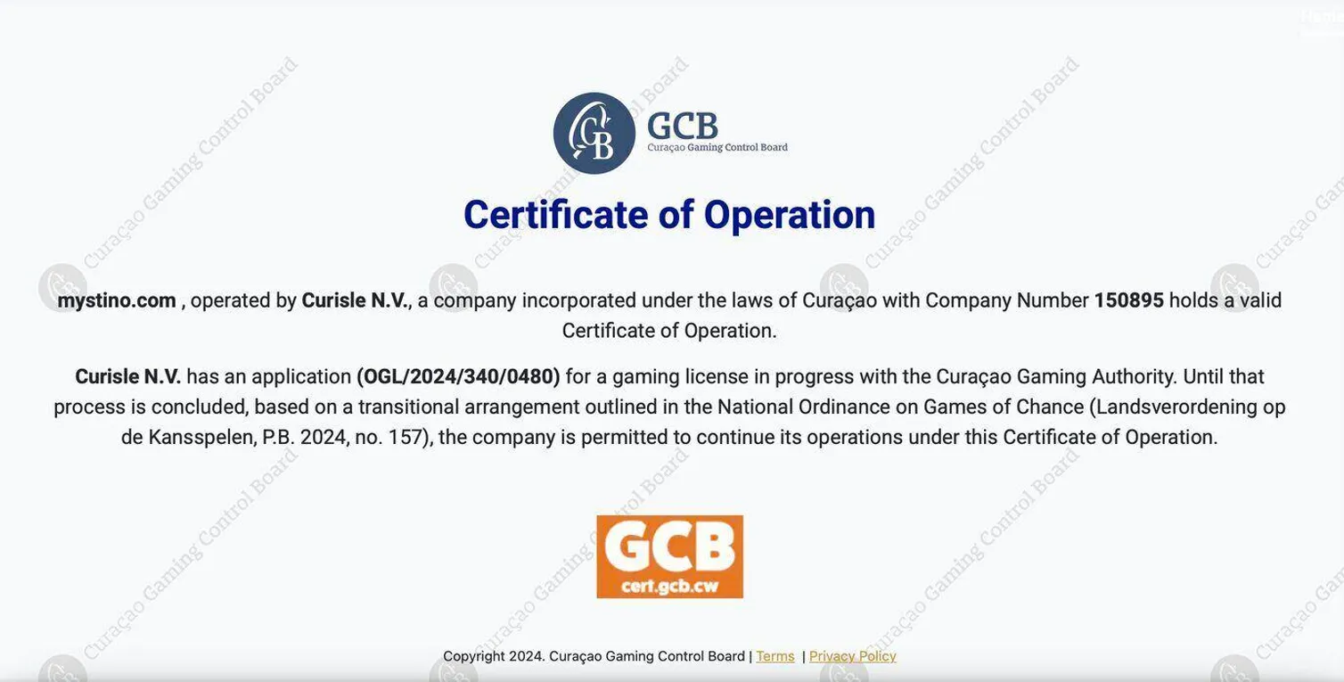 ミスティーノの危険性・ライセンスについて