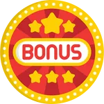 Bonus logo rood