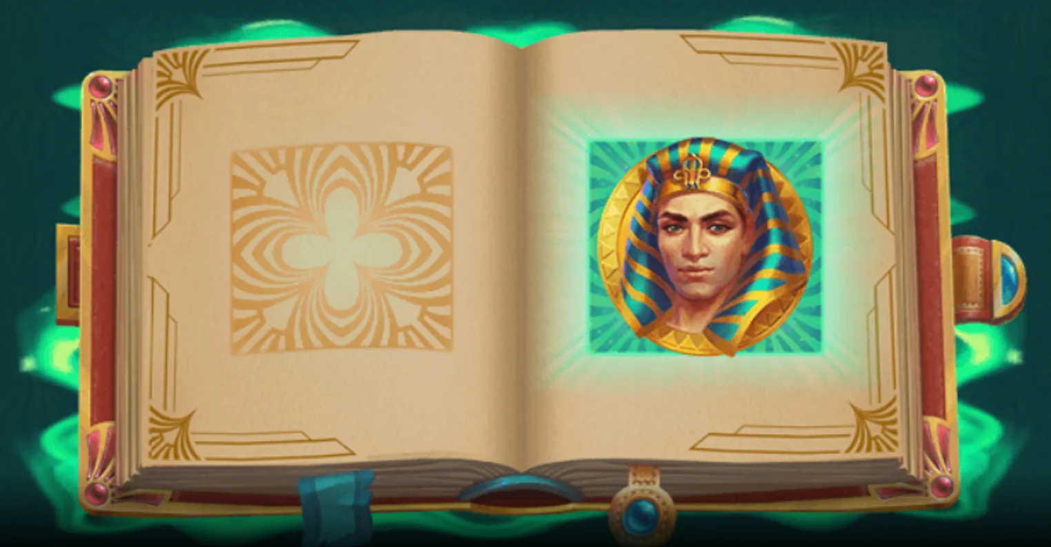 Book of Atem WowPot! Expanding symbol