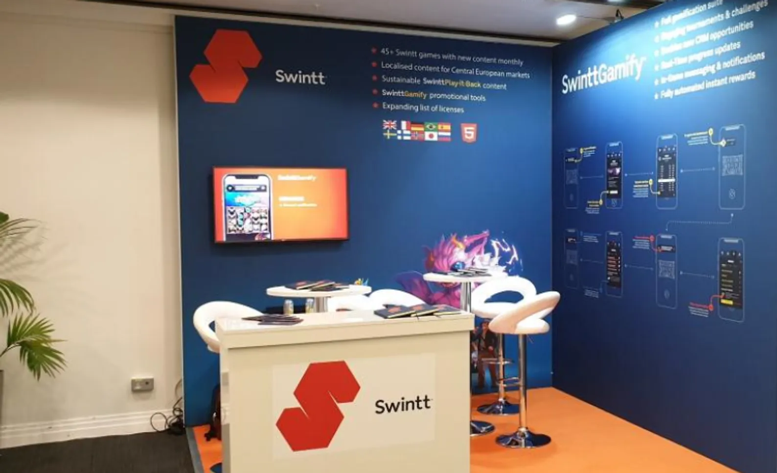 Swintt Messestand