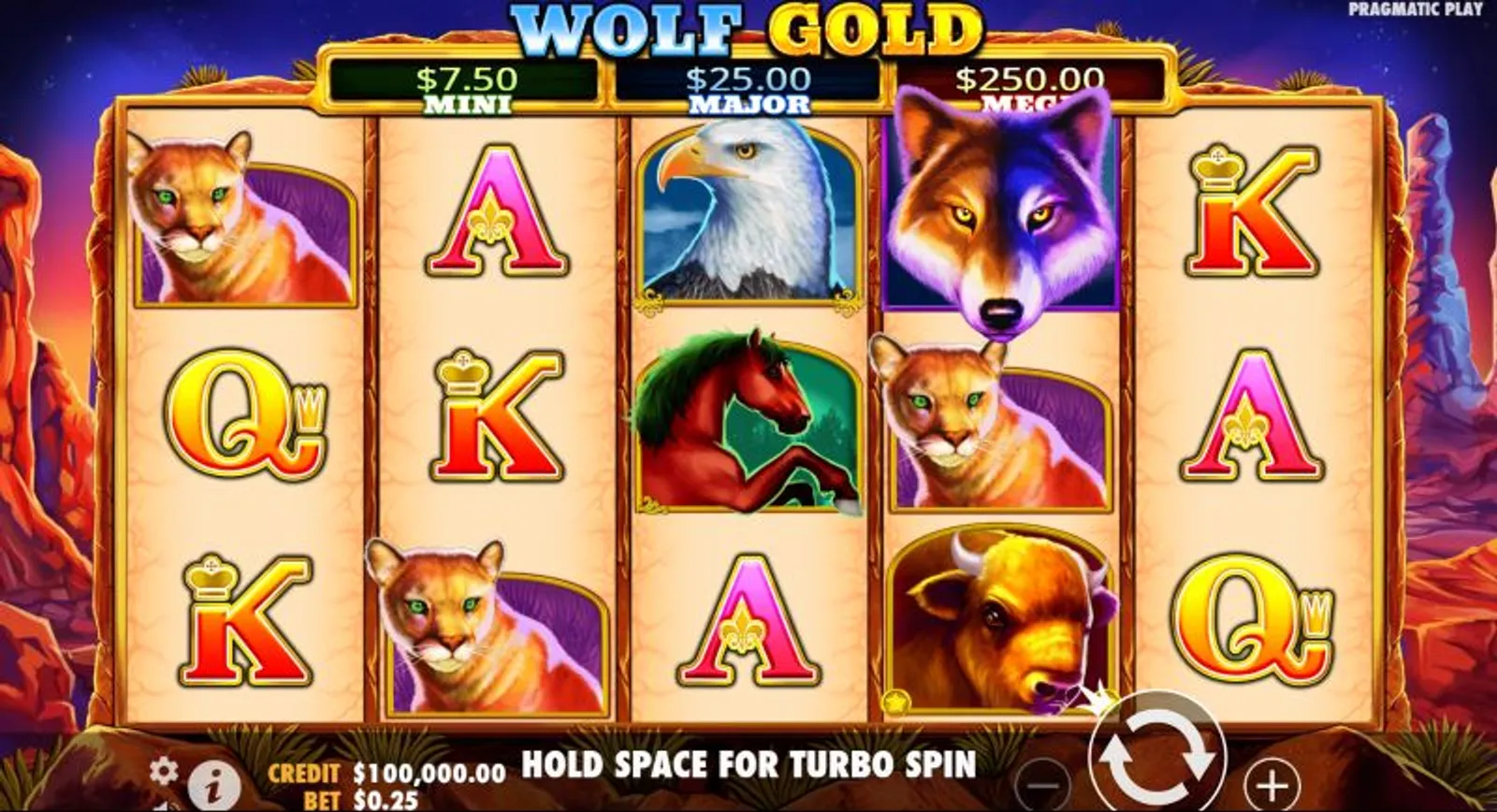 Wolf Gold Gameplay