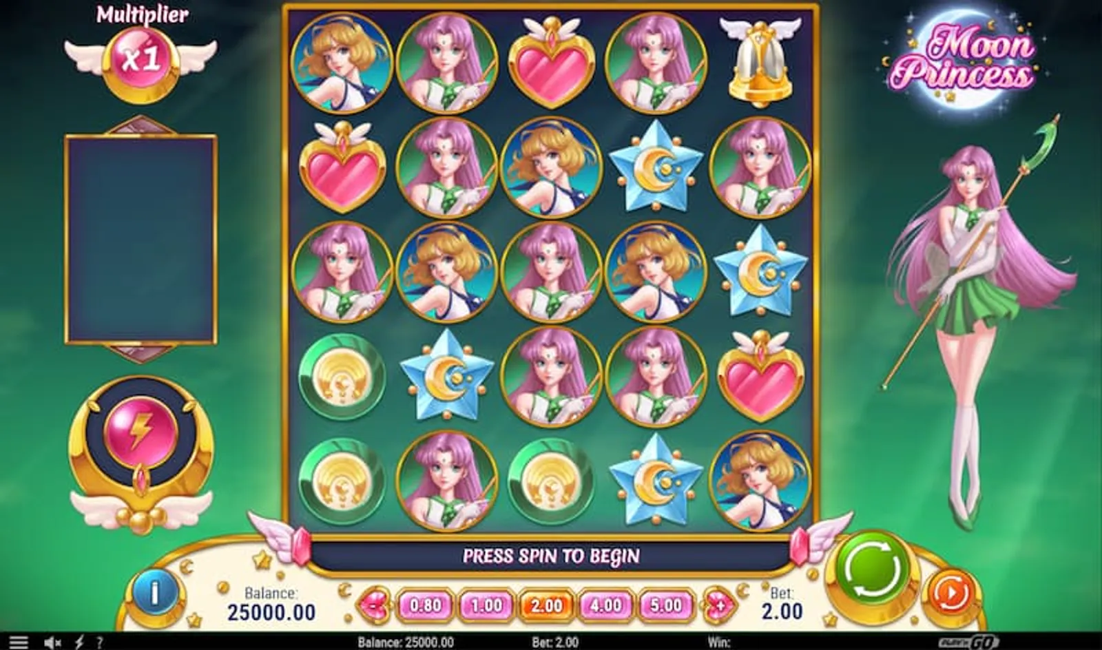 ムーンプリンセス 導入