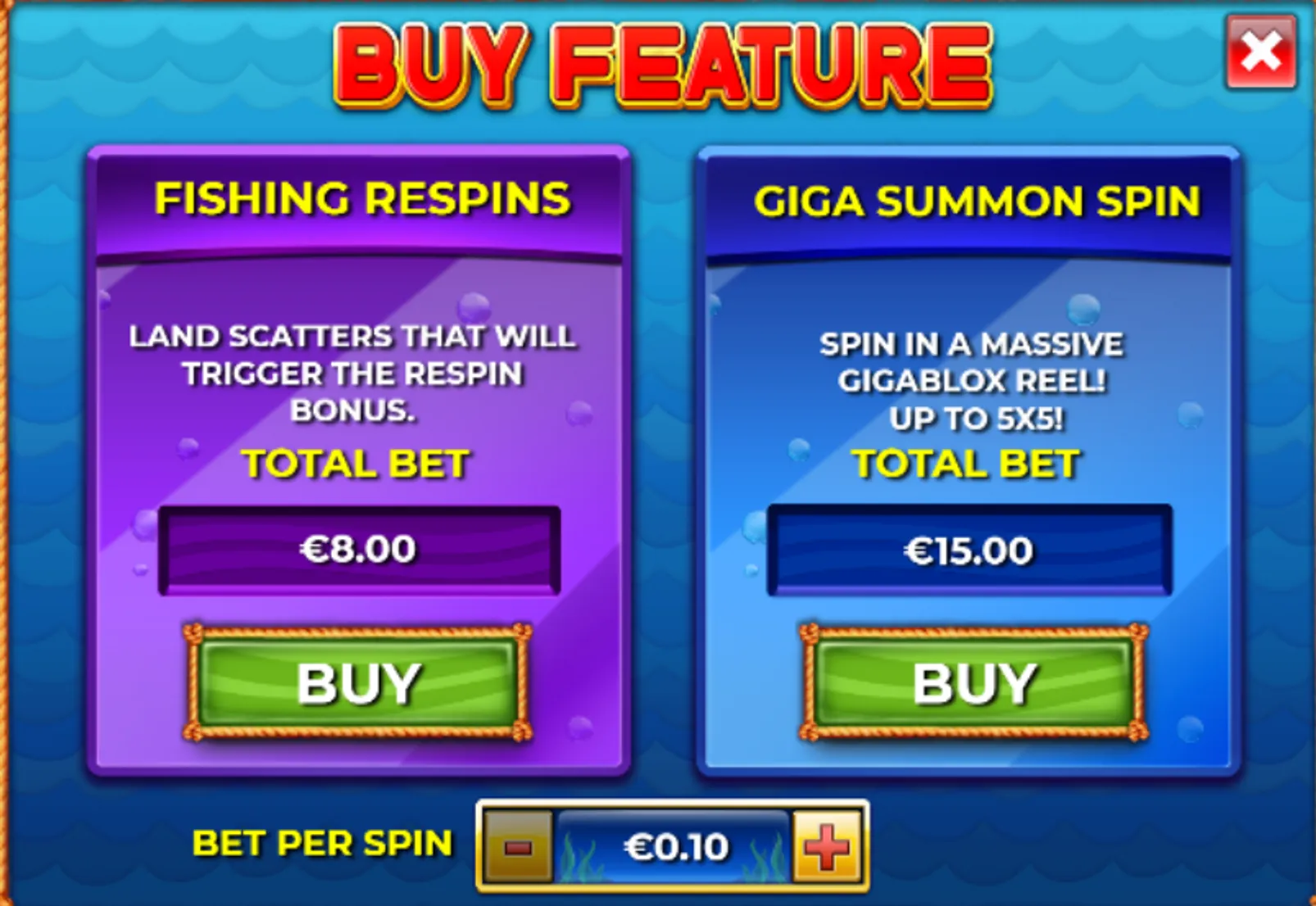 4 Fantastic Fish Gigablox buy feature