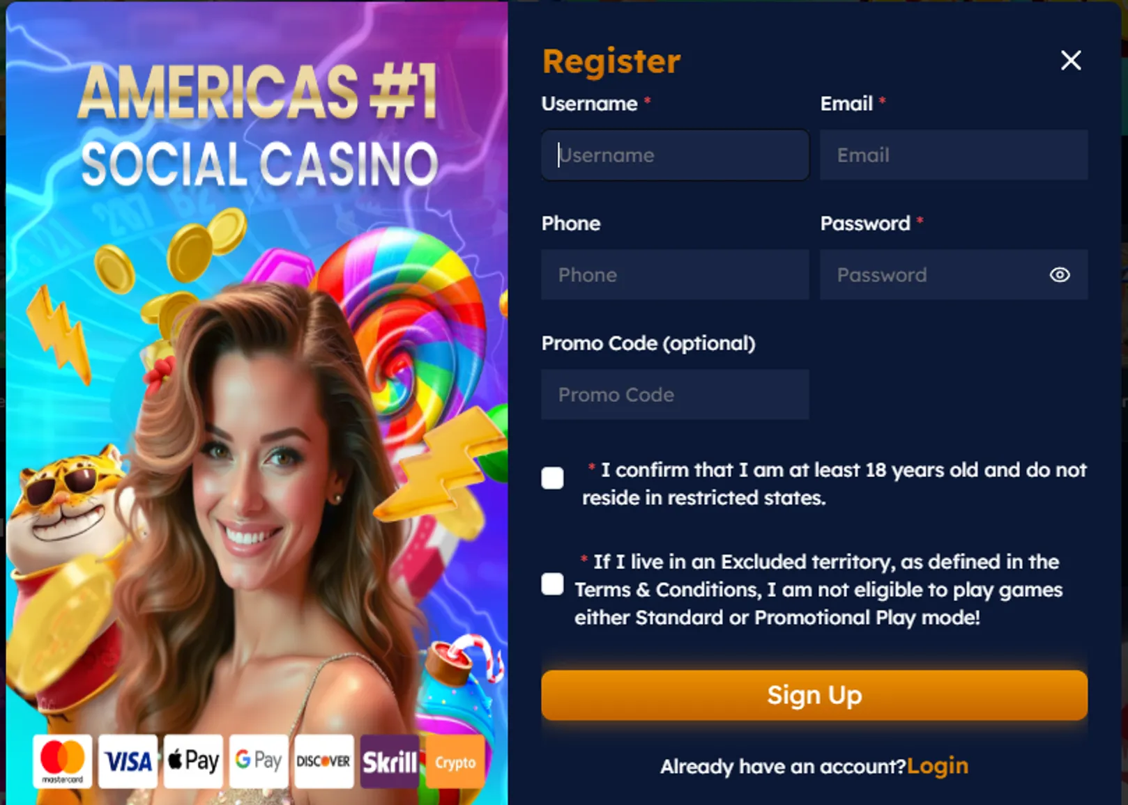 Enter Registration Details