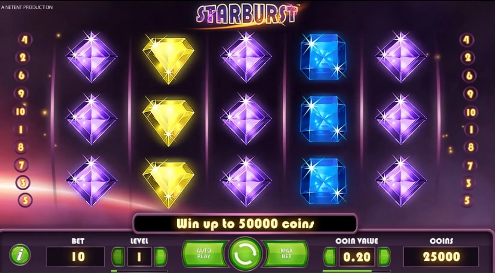 Top bitcoin game starburst