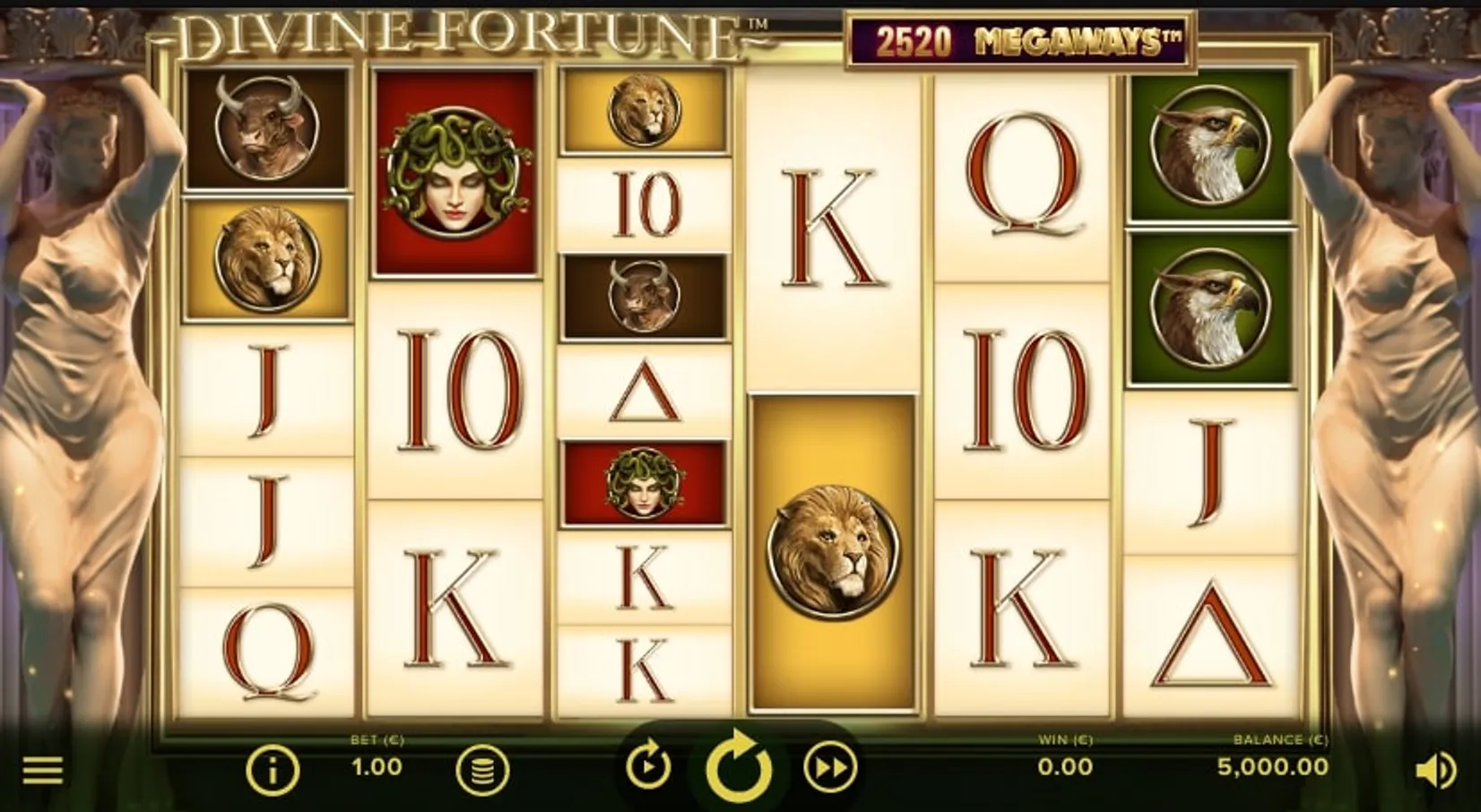 Top bitcoin game divine fortune