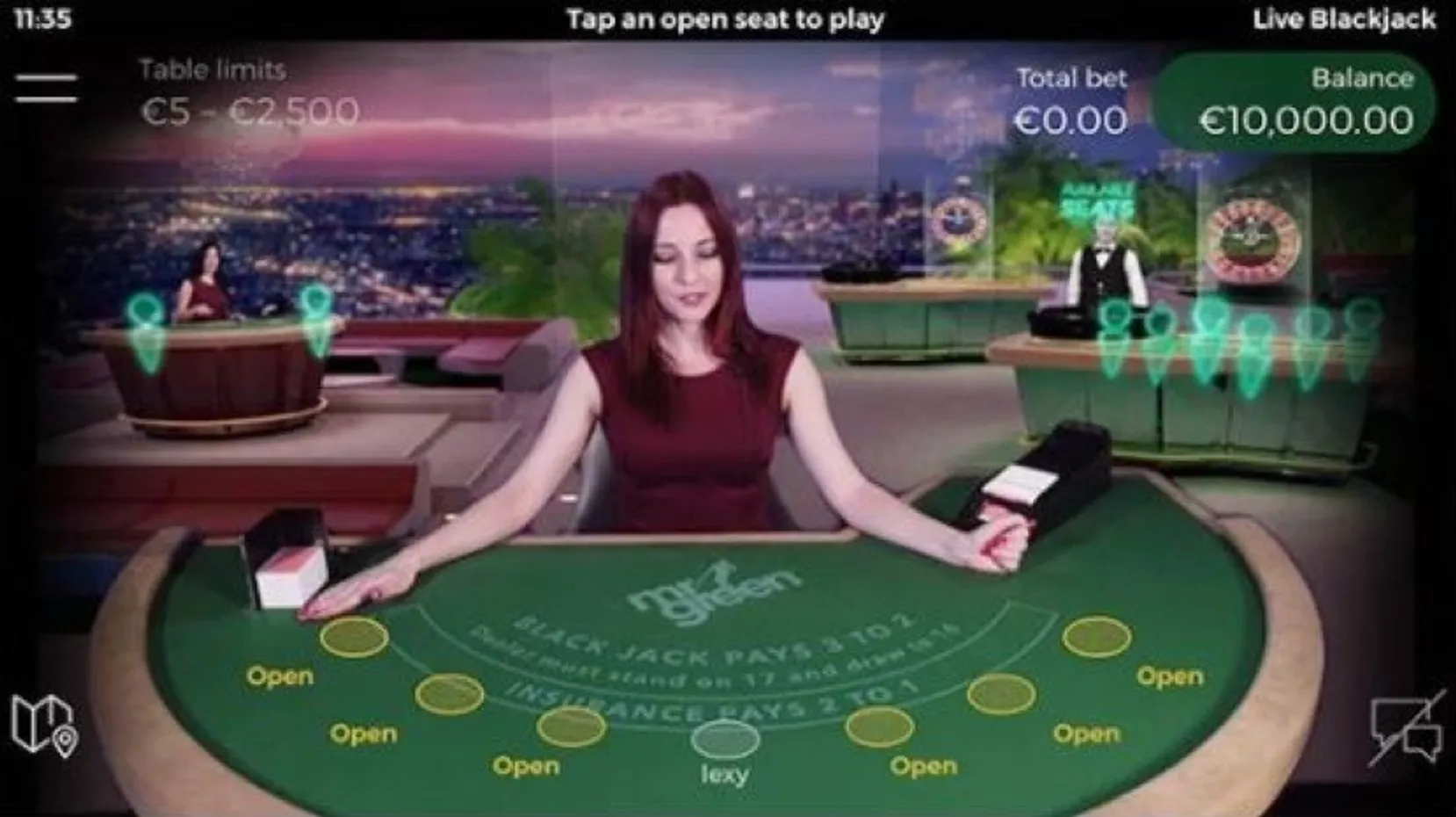 Live Blackjack