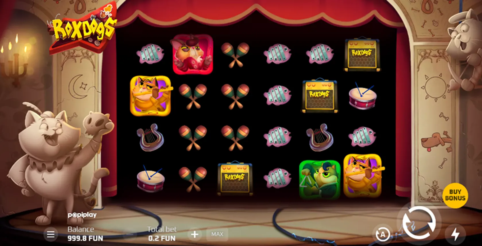 Imagen de la slot Rox Dogs