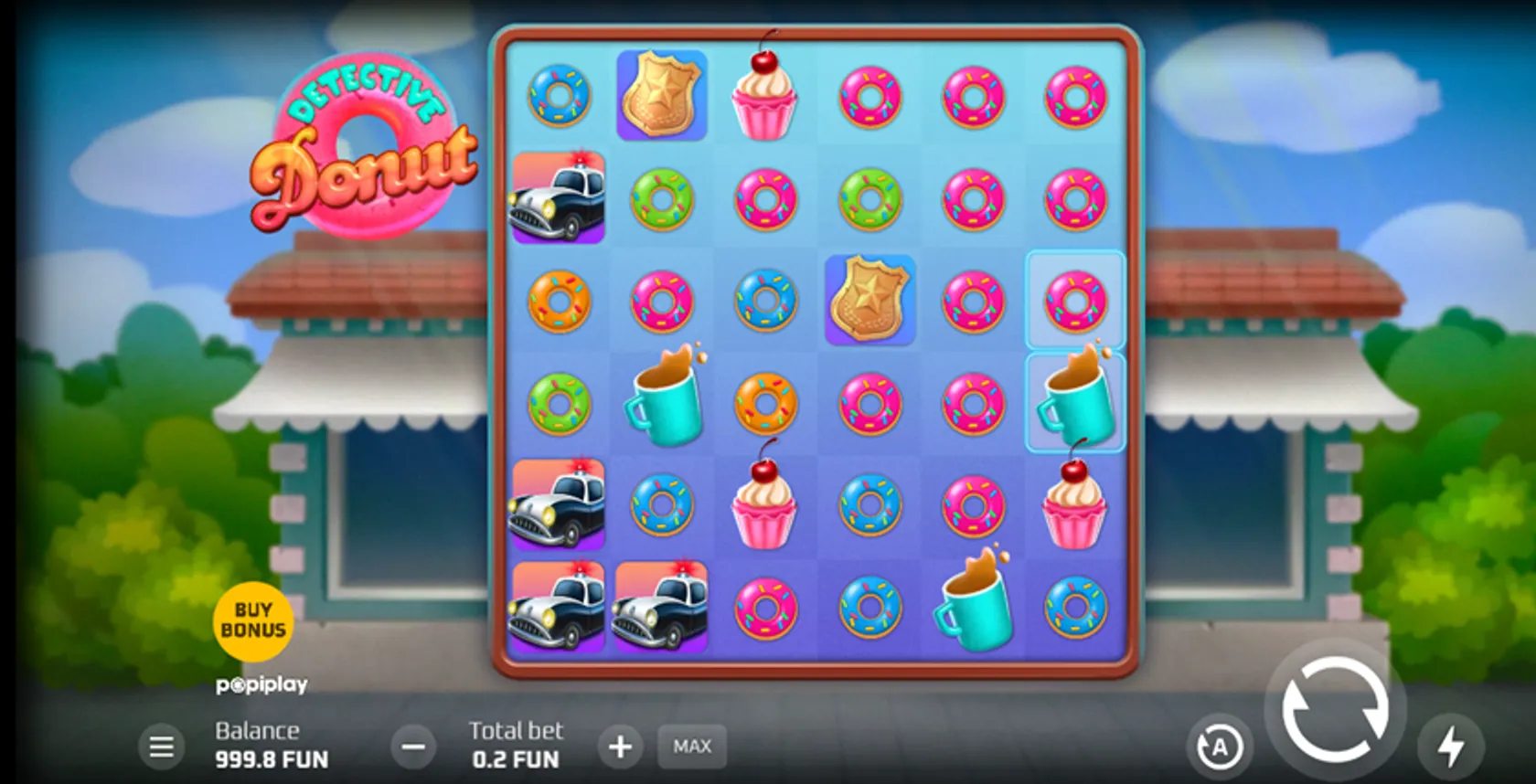 Imagen de la slot Detective Donut