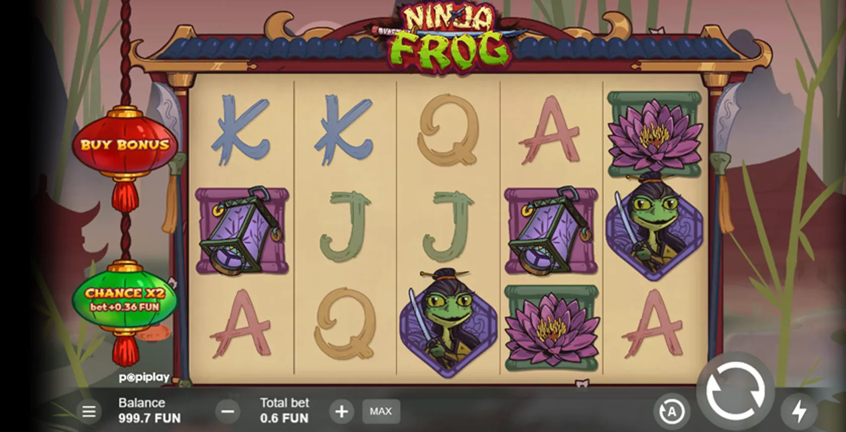 Imagen de la slot Ninja Frog