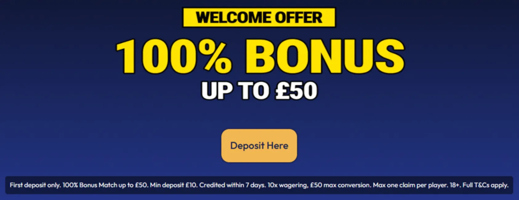 PlayUK casino welcome bonus