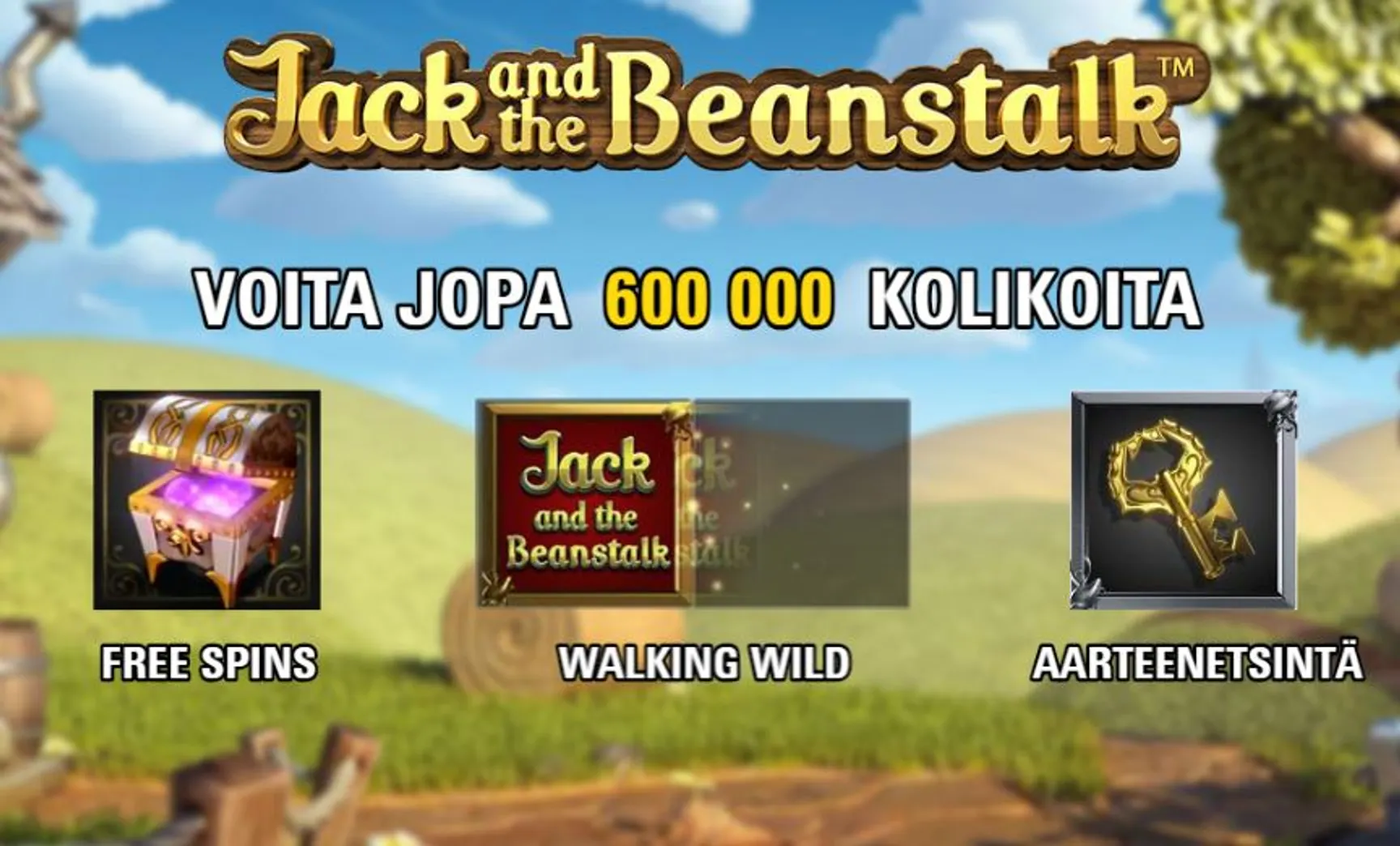 miten voitan jack and the beanstalk pelissä