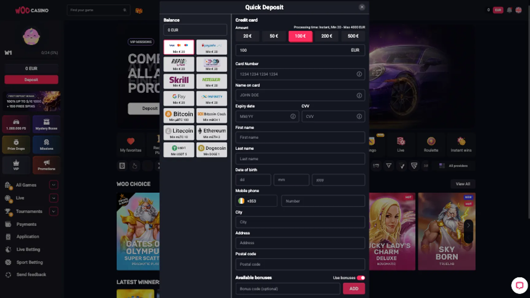 How to use your promo code and unlock your bonus 2